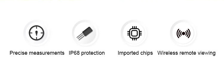 304 Stainless Steel RS485 Soil Temperature Humidity EC Sensor for Soil Moisture Testing