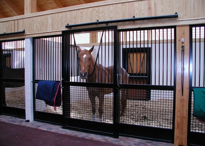 Popular Fence Panel Metal Stall Fronts Satbles Panels Shelter Victoria