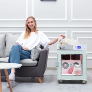 China Motor Pet Drying Box Negative Ion Bath Near Infrared Therapy 1200W wholesale