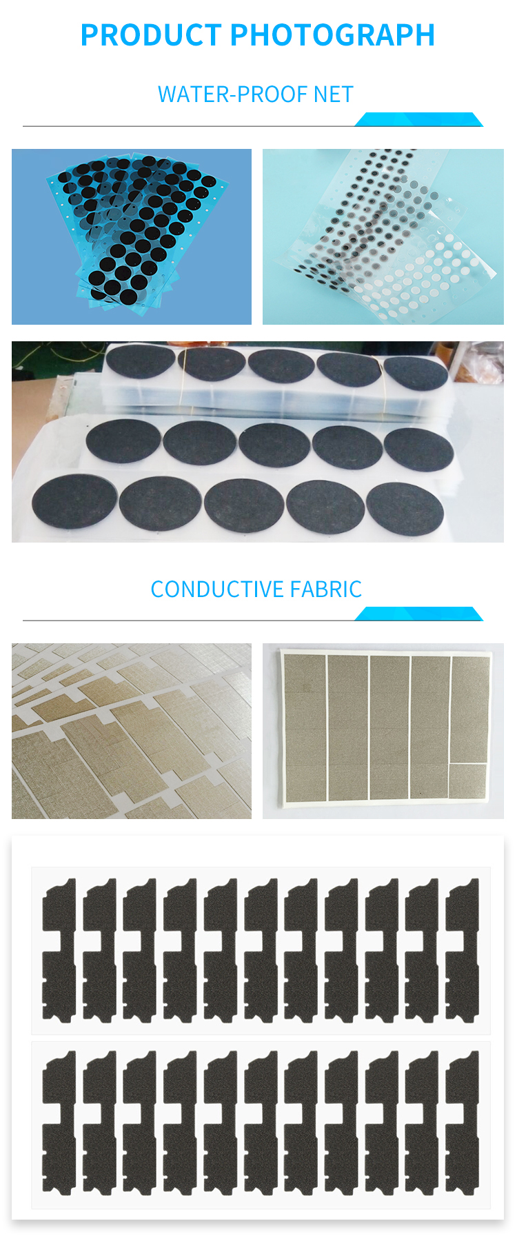 High Resistance Die Cut EVA Foam Insulation With Double Sides Strong Adhesive