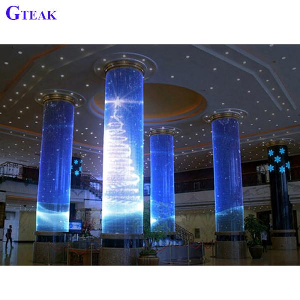 Quality transparent cheap flexible led curtain price for sale