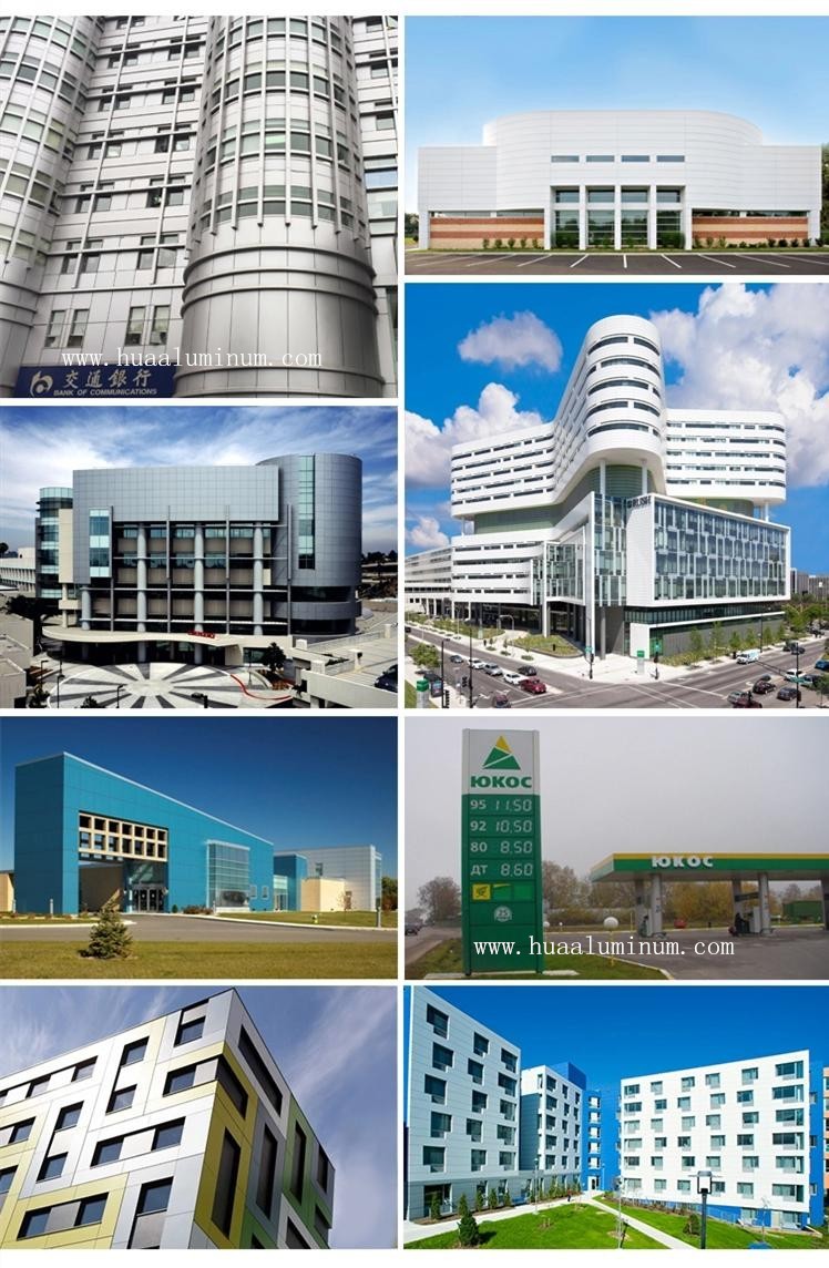 Outdoor Silver Brushed ACP Aluminium Composite Panel 1220mm