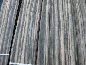China Sliced Natural Macassar Ebony Wood Veneer Sheet wholesale