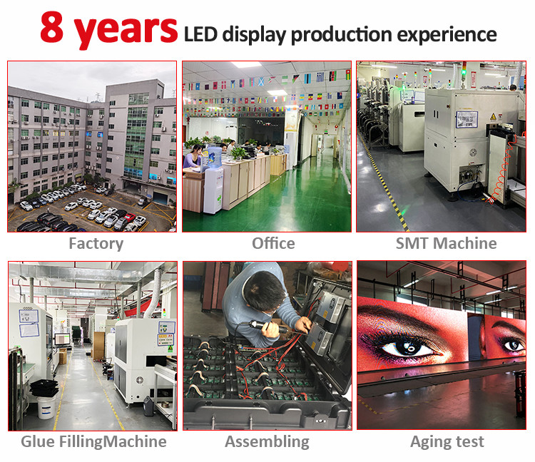 Die Casting Aluminum Hd Wedding P2.976 Indoor LED Video Wall