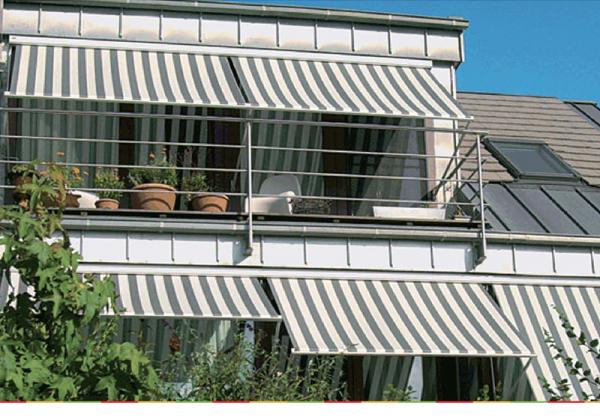 Patio Retractable Window Awnings Aluminium Drop Arm Awning