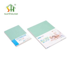 China Customized Gypsum Plaster Boards Water Resistant 12mm Thickness wholesale
