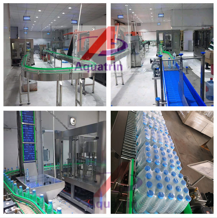 3kw Mineral Water Filling Capping Machine 12000BPH 310mm Height