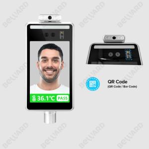 China 8inch Contactless Fever Detection Face Recognition Temperature Reader wholesale