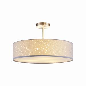 China Dot Cut Drum Ceiling Lamp Shade AC220 Easy Fit Ceiling Light IP20 wholesale