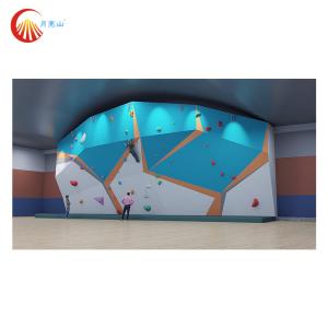 China Amusement Park Overhang Climbing Wall Boulder Indoor Rock Climbing For Adults wholesale
