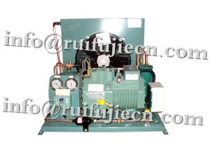China 5HP Refrigeration Condensing Units Condenser Unit Semi Hermetic Compressor wholesale