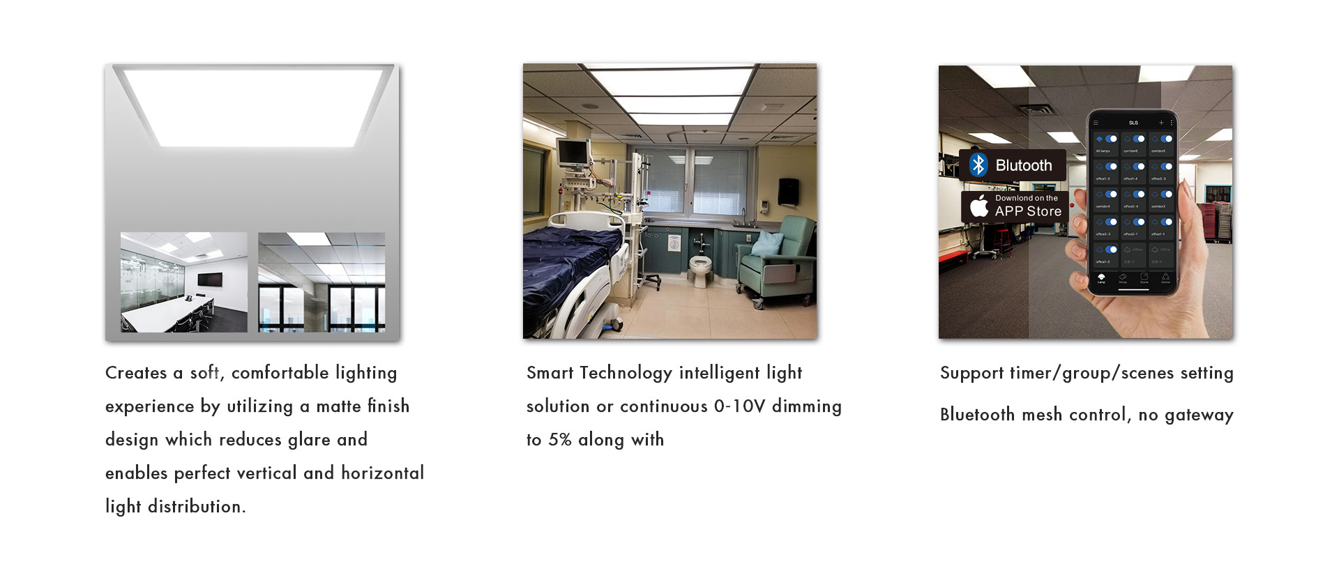 High Brightness Wifi Led Panel Light Led Backlit Panel Light UL DLC Approval