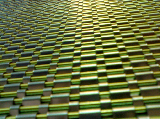 316 Stainless Steel Decorative Wire Mesh Sheets Anodized Dutch Weave