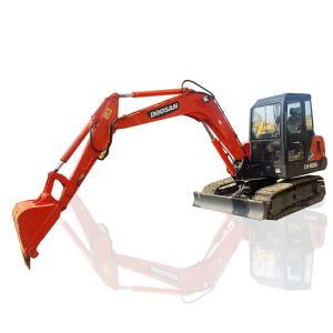 China DH55 Used Doosan Excavators 36KW Rated Power 0.2m3 Bucket Capacity High Efficiency wholesale