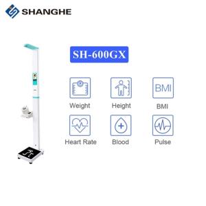 China RS232 Bluetooth Metal Cabinet 299mmHg Bmi Check Up Machine wholesale