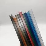 Transparent Cellular Multiwall Polycarbonate Sheet 10mm 6mm 8mm