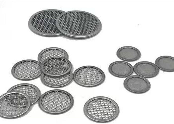 Customized Diameter 0.02mm Stainless Steel Mesh Discs For Lubrication Oil Filter