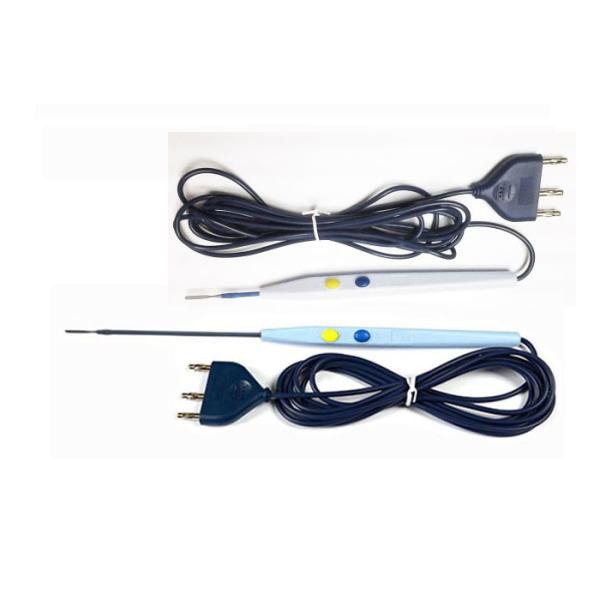 Retractable Shaft Length Electrosurgical Control Pencil OEM With Ergonomic