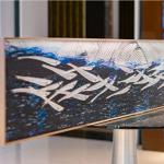 Customized Art Decorative Tempered Hot Melt Glass Fusing Cast Glass Rectangle