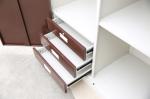 Easy Install Lightweight RAL Color Metal Wardrobe Closets