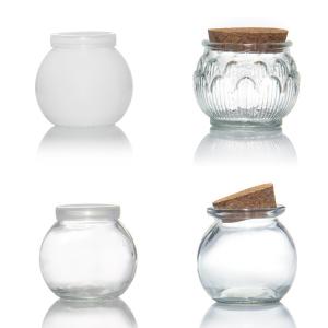 China Wide Mouth Yogurt Glass Pudding Jars With Lids 100ml 150ml wholesale