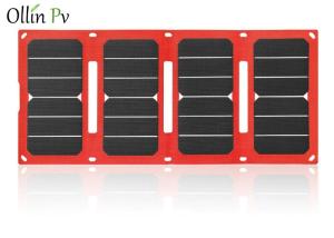 China Commercial Solar Charger Bag 28W Solar Fast Charging Dimension 675*302*2mm wholesale
