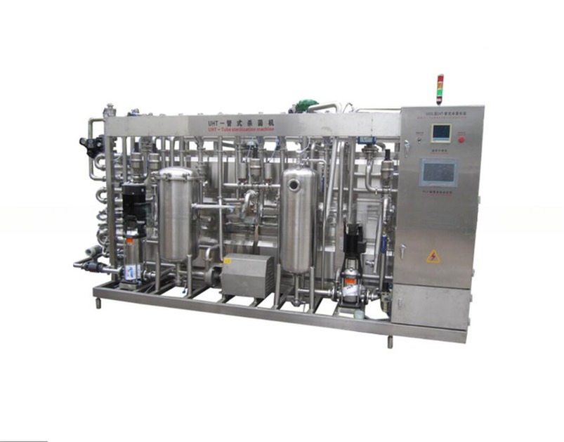 Lab Sterilizing Machine UHT Sterilizer for Milk Processing Line and 7.5 Kw Consumption