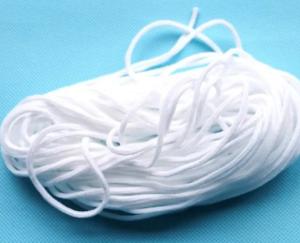 China Eco Friendly Round Stretchy Elastic String Cotton Material High Tenacity wholesale