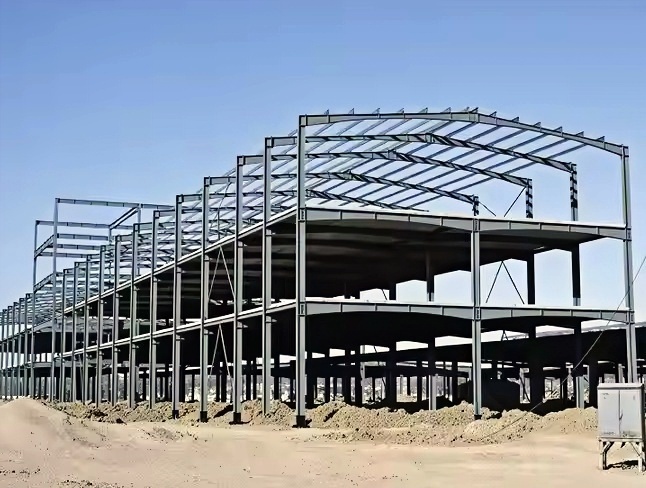 Large Space Steel Structure Construction Garage Storage Prefabricated Steel Building