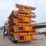 45ft Container Transport Trailer Semi Trailer Truck Semi-trailer 40 feet Trailer