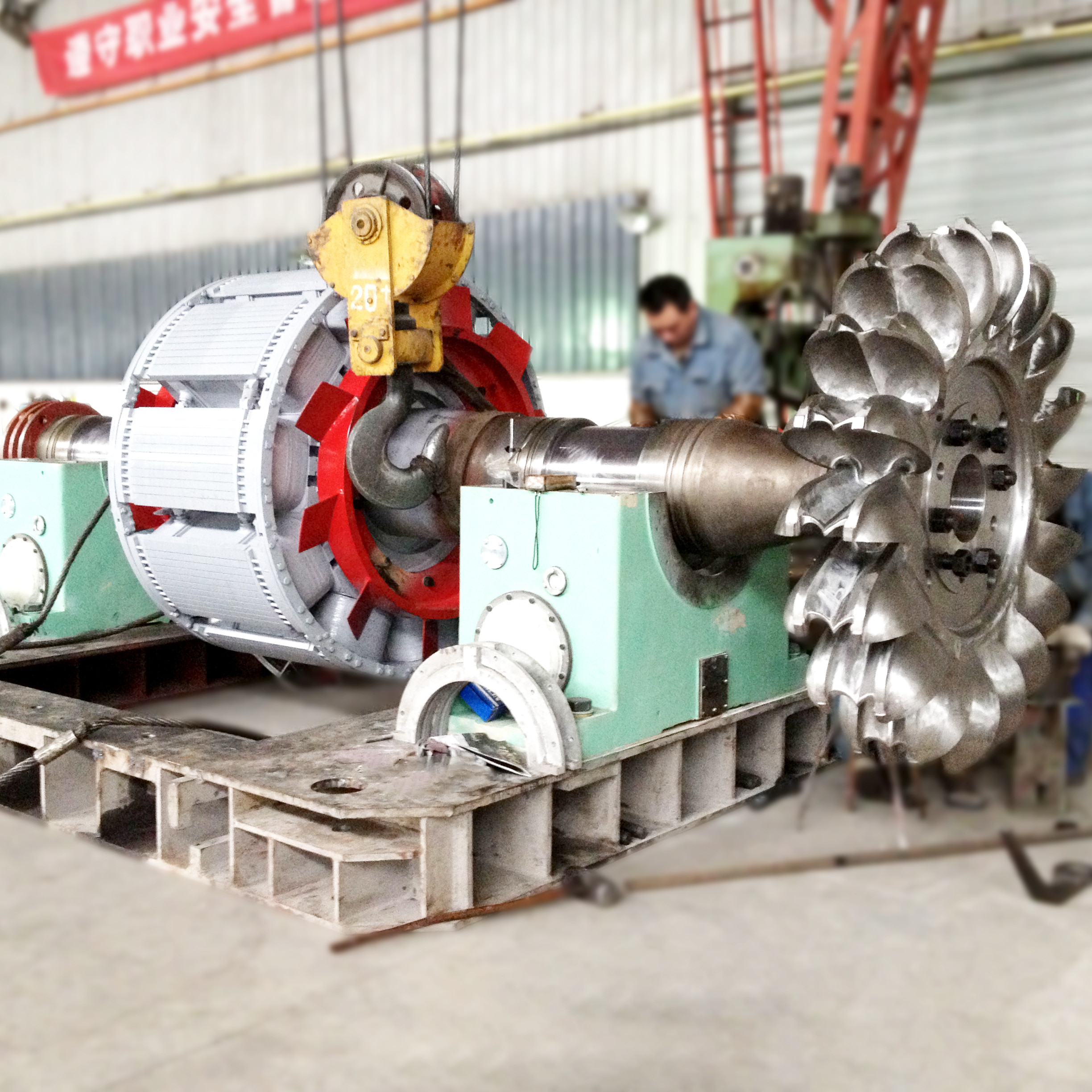 Hydro Turbine Runner Pelton Water Turbine Runner Wheel Stainless Steel