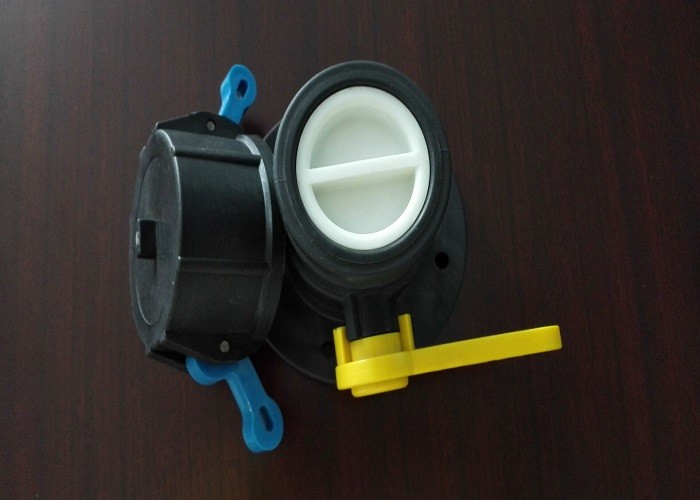 Waterproof 3'' Ball Flexitank Valve / Ibc Container Fittings -20℃~+80℃