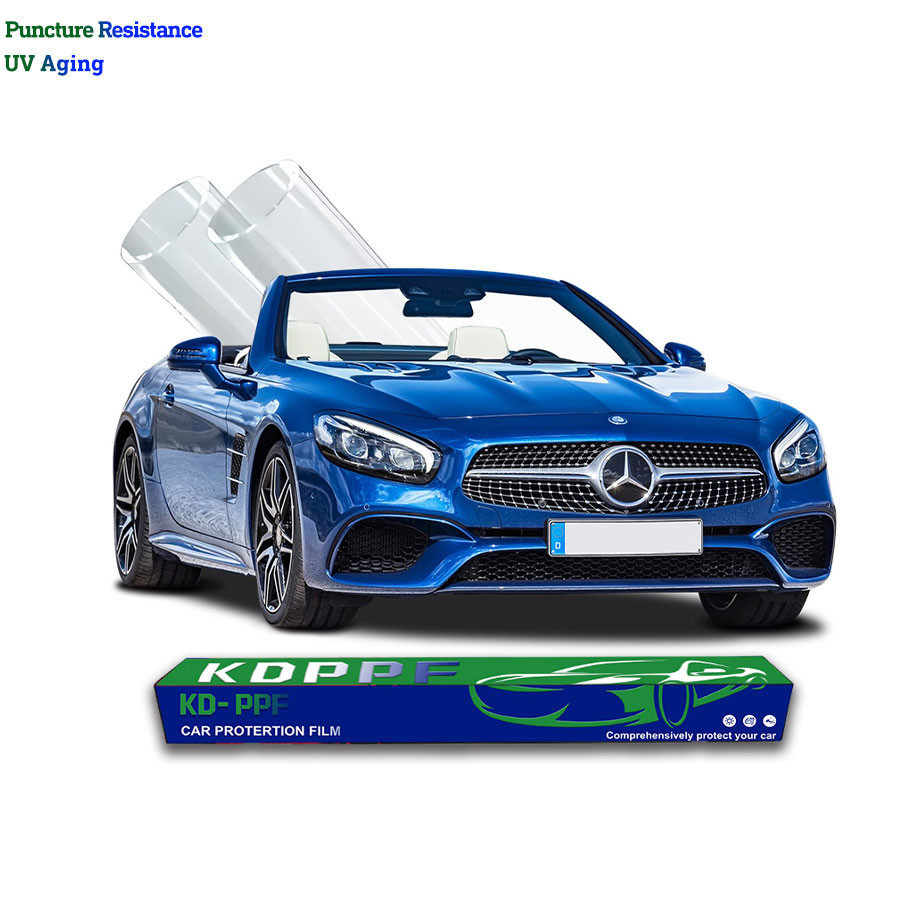 10 Mil Clear TPU PPF Heat Repair Anti Dirty Vehicle Paint Protection Film Self Adhesive
