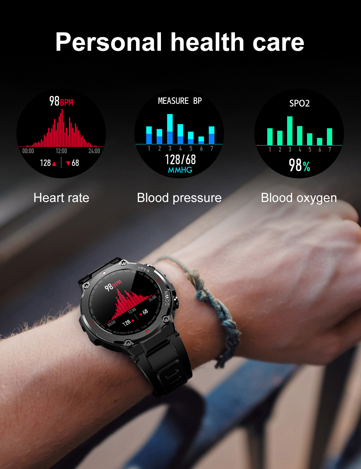 BLE5.0 bluetooth smart bracelet Playstation Controller For Apple Watch 7