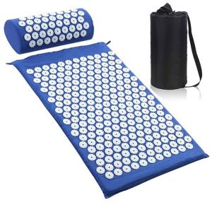 China Muscle Relaxation Acupuncture Mat And Pillow Set Insomnia Treatment Anti Tear Acupressure Bed Mat wholesale