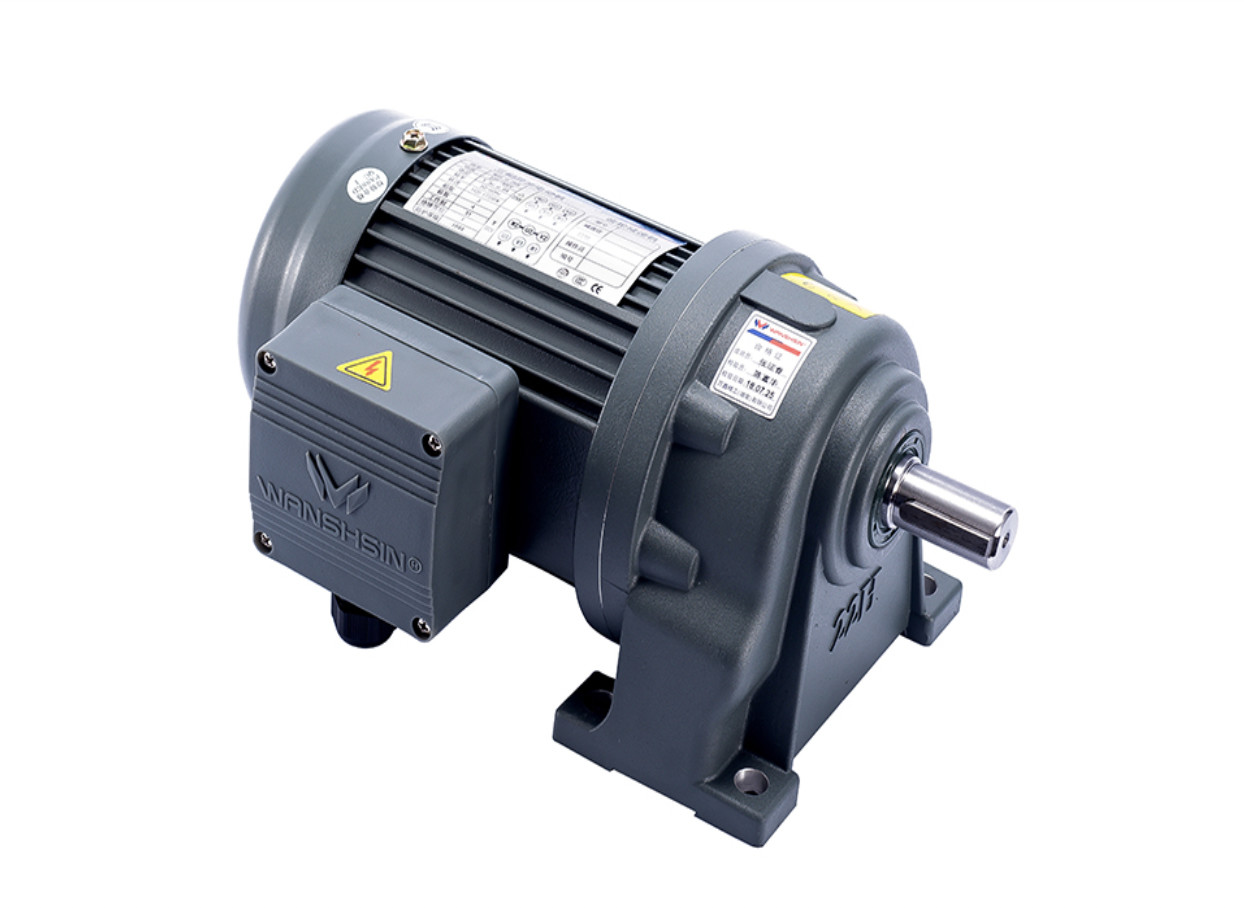 AC Medium Gear Motor Horizontal Vertical 1/3 Phase 220v 380v High Torque Shaft