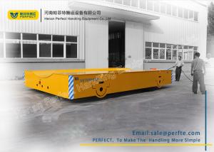 China 50 Ton Die Transfer Cart Trackless Material Transportation Polyurethane Coated Wheel wholesale