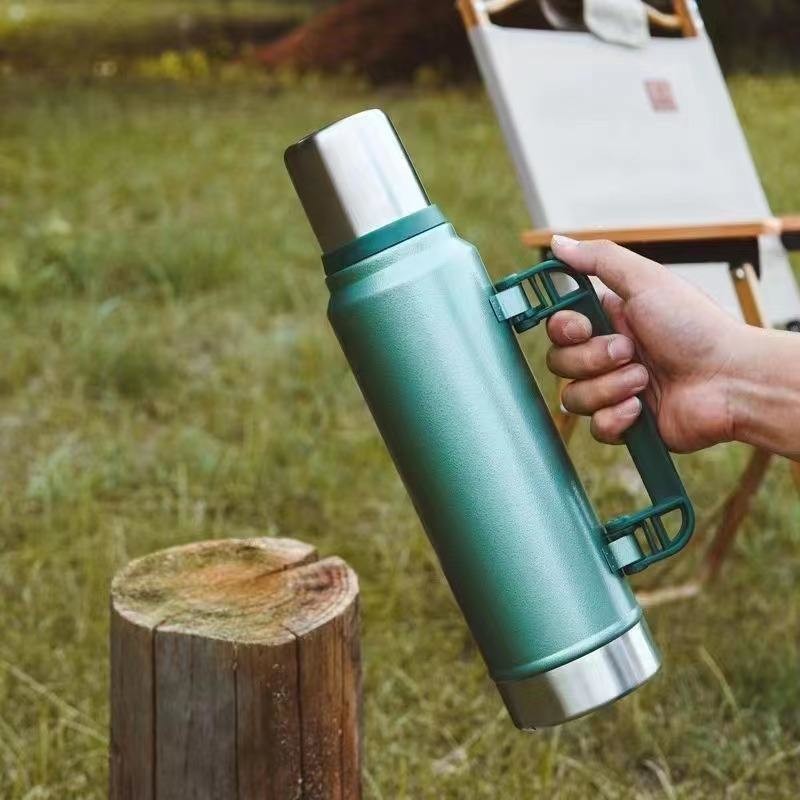 16Oz Vacuum Insulated Cups Double Wall Construction Leak Proof
