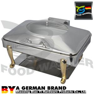 China Retangular Stainless Steel Chafing Dish , Commercial 5 Qt Chafing Dish Food Warmer wholesale