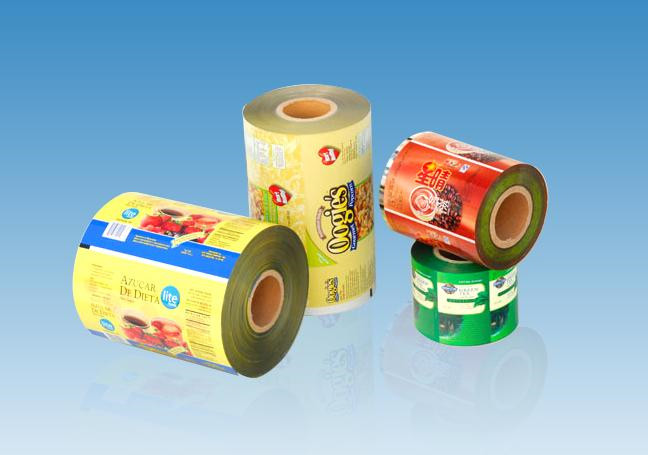 Soft Heat Seal Food Plastic Printed Laminated Packaging Film Roll Moisture Proof