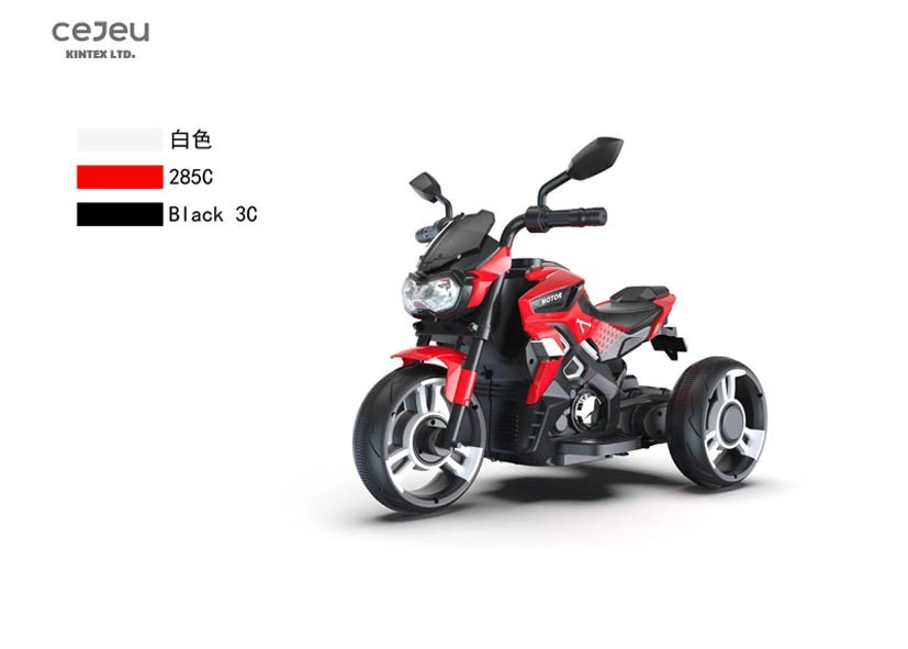 6V4.5A Kids Ride on Motorcycle Toy, Electric Vehicle Riding Toy Dirt Bike with Musical