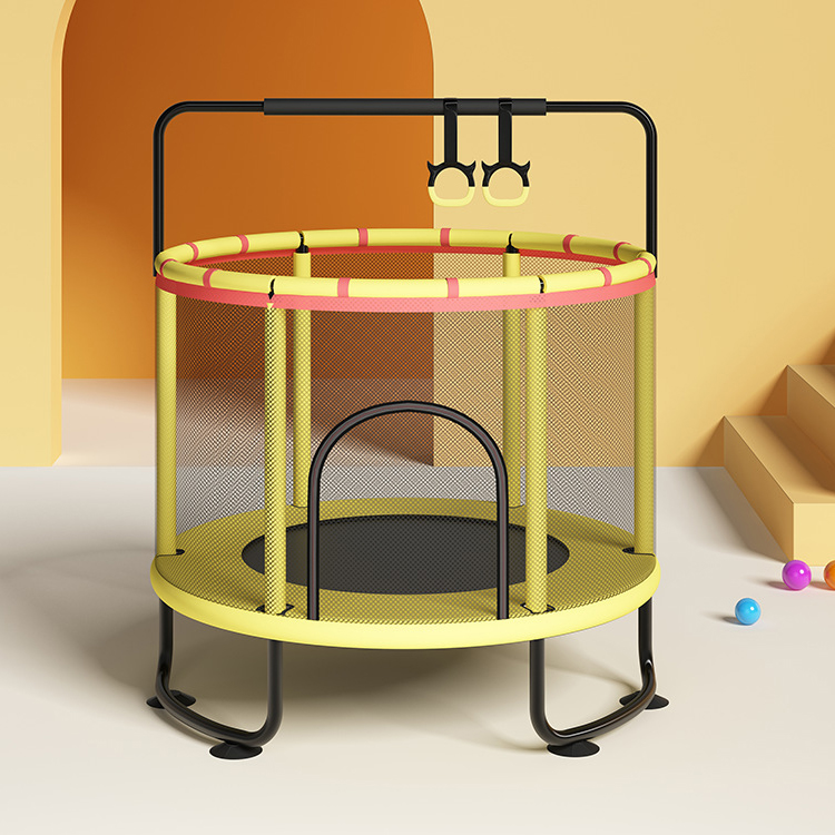 140*140*160 CM Indoor Trampoline with Safety Net Customizable For Children and Adults