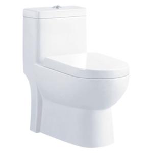 China Bathroom sanitary ware super rotation type one piece porcelain toilet wholesale