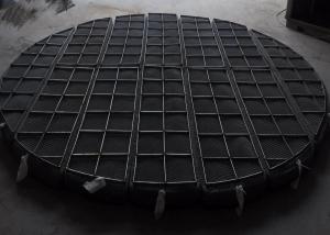 China High Voidage Titanium Demister Pad + Ti Grids Flat Bar HL-Ti 99% Filter Rating wholesale