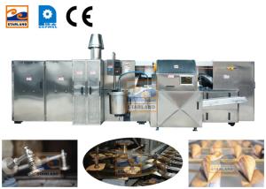 China 380V Waffle Crispy Ice Cream Cone Production Line Driven By 3 Phase Power wholesale