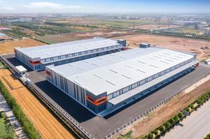 China Painted Galvanized Industrial Steel Building Prefabricated Steel Structure Warehouse wholesale