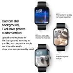 M5 Full Screen Sports Fitness Smart Watch With Blood Pressure Monitor