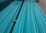 0.6mm Thickness Three Peak Windbreak Fence Panels Powder Coating