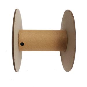 China Eco Friendly Kraft Paper Empty Cardboard Spools Universal Chipboard Spools wholesale