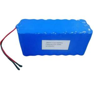 China Custom Battery Pack 12V 20Ah 3S8P 18650 Lithium Battery Packs wholesale